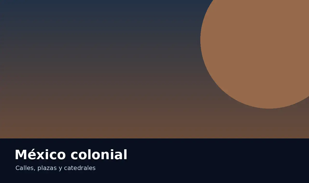 Xalapa and colonial Mexico card